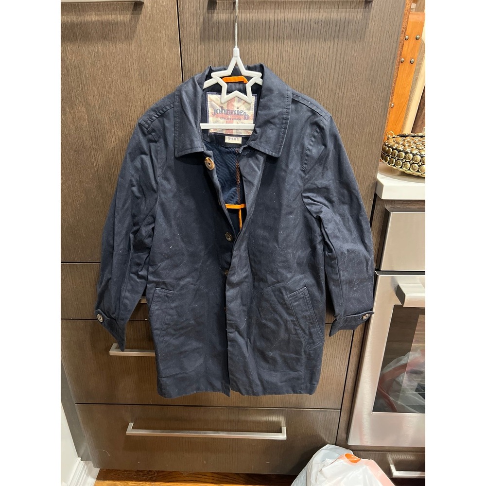 Johnnie b navy coat boys‎ 9-10